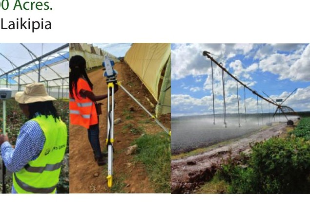 AAA Simba Farm survey, drainage and farm layout work