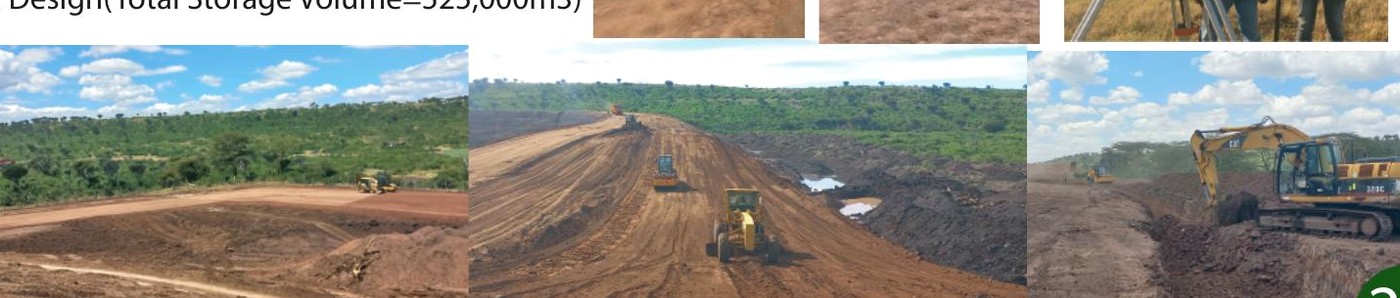 Agricultural farm planning, survey and earthworks