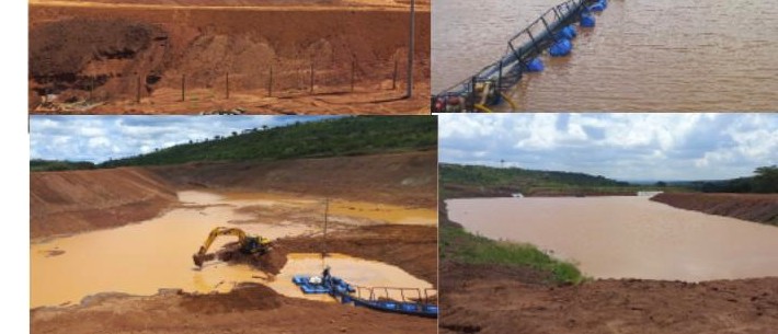 Mutara Orchards earth dams and reservoirs