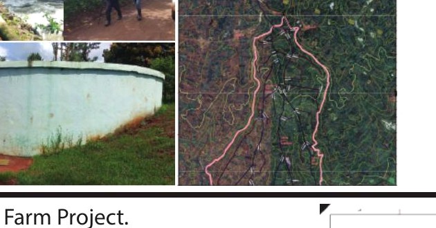 Riagicheru irrigation project images and route plan
