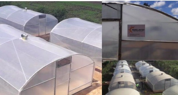 Agricultural solar dryers constructed in Kenya