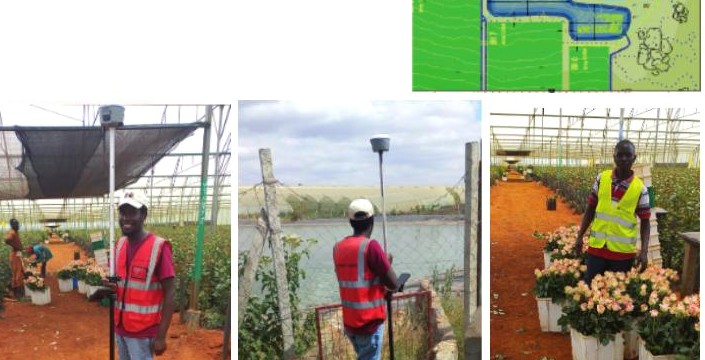Zeeflora farm survey, layout and dam-design work